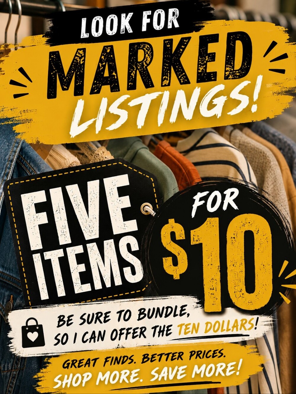 5 Items for $10